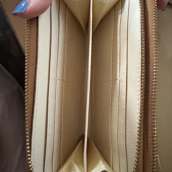 Leopard Print Double Zipper Wristlet/Wallet - Picture 5 of 6